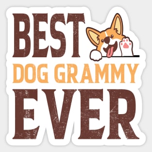 best dog grammy ever Sticker